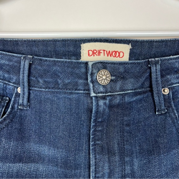 Driftwood Jackie High Rise Skinny Size 30 Blue Dark Wash Stretch Jeans - Picture 7 of 15